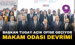 İzmir Büyükşehir'de 'makam odası' devrimi: Başkan Tugay, 80 yöneticiyle açık ofise geçiyor