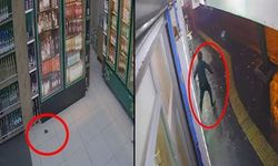 Markete el bombası atan 18 yaş altı 2 zanlı yakalandı