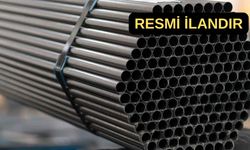 Foça Açık Ceza İnfaz Kurumu demir sac ve boru alacak