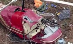 Havada dehşet anları...