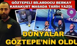 Göztepeli sporcu 3 Bant Bilardo Dünya Kupası'nda şampiyon oldu