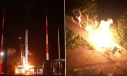 Kalkıştan 30 saniye sonra alev aldı