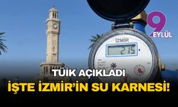 İzmir’in su karnesi belli oldu: Kişi başı günlük tüketim 215 litre