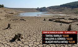 İzmir'de kuraklık alarmı: Barajlar kritik eşikte, Tahtalı neredeyse kurudu