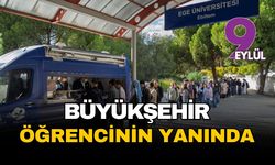 İzmir Büyükşehir öğrencinin yanında