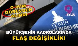 Büyükşehir kadrolarında önemli değişiklik! Berk Ulusal görevden alındı