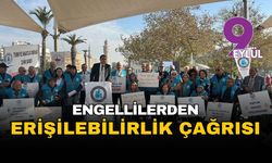İzmir'de engellilerden erişilebilirlik çağrısı: "Eksik değiliz, engelleniyoruz"