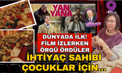 Dünyada ilk... 250 kadın filmi örgü örerek izledi