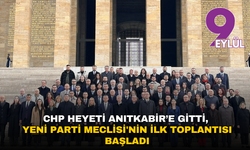 CHP heyeti Anıtkabir’e gitti, yeni Parti Meclisi'nin ilk toplantısı başladı