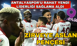 Galatasaray, Antalyaspor'u rahat geçti