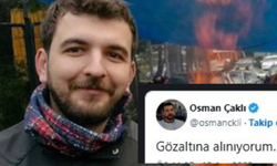 Gazeteci Osman Çaklı gözaltına alındı