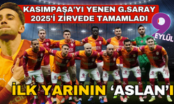 Galatasaray 2025'i lider tamamladı