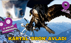 Kartalın havada kaptığı drone 6 saatlik tırmanışla kurtarıldı