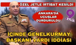 Özel bir jetle radar bağlantısı kesildi