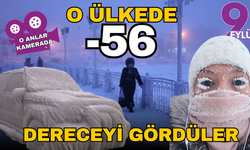 O ülkede hava sıcaklığı -56 dereceye düştü!