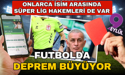 TFF, 9 hakemin PFDK'ya sevk edildiğini duyurdu