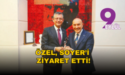 Özgür Özel, Tunç Soyer'i ziyaret etti