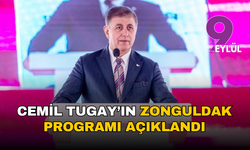 Cemil Tugay’ın Zonguldak programı açıklandı