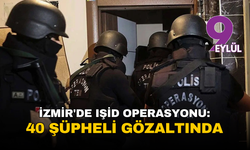 İzmir’de IŞİD’e büyük operasyon: Cephanelik ele geçirildi, 40 şüpheli gözaltında