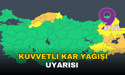 İçişleri Bakanlığı'ndan kuvvetli kar yağışı uyarısı