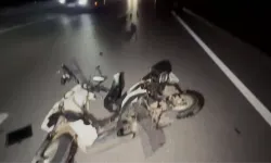 Hafif ticari araçla çarpışan elektrikli motosikletin sürücüsü öldü