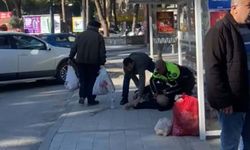 Tire'de polisin ilk yardım müdahalesi hayat kurtardı