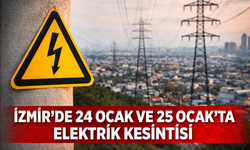 Gediz Elektrik duyurdu hafta sonu şehir kararacak: İzmir’de 24 Ocak ve 25 Ocak’ta planlı elektrik kesintileri