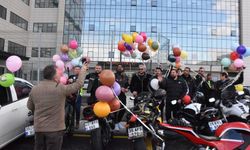 Balonlar Beyza için gökyüzüne uçtu