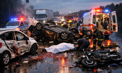 Yollar kan gölüne döndü: Türkiye’de her saat 77 kaza, günde 7 can kaybı!