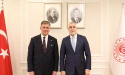 Başkan Tugay'dan Çalışma Bakanı Vedat Işıkhan'a ziyaret