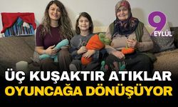 İzmirli küçük Flora’nın büyük dünyası: Çöpe gidecek her parça onun elinde sanata dönüşüyor