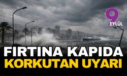 İzmir'e korkutan uyarı! Fırtına 120 kilometre hızla geliyor