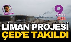 Aliağa'da liman projesi ÇED'e takıldı