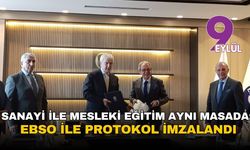 EBSO ile İzmir Kavram MYO arasında protokol imzalandı: Sanayi ile mesleki eğitim aynı masada