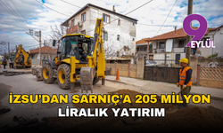 İZSU’dan Sarnıç’a uzun vadeli su çözümü