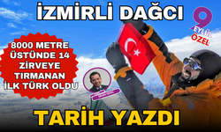 İzmirli dağcı tarih yazdı