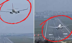 Nefes kesen anlar! THY uçağında fırtınada zor anlar yaşadı