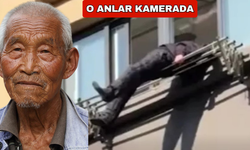 Mucize kurtuluş! 15. kattan düştü, çamaşır askısına takıldı! O anlar kamerada