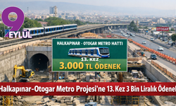Halkapınar-Otogar Metro Projesi’ne 2026 bütçesinde 3 bin lira ayrıldı