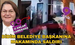 Didim Belediye Başkanı Hatice Gençay'a makamında saldırı girişimi