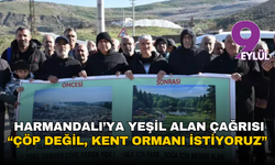Harmandalı için yeşil alan çağrısı: “Çöp değil, kent ormanı istiyoruz”
