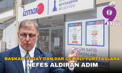 Başkan Tugay’dan dar gelirli yurttaşlara nefes aldıran adım