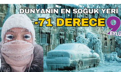 Dünyanın en soğuk yeri Oymyakon'da eksi 71'de yaşam mücadelesi