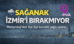 İzmir’de sağanak etkisini sürdürüyor: Meteoroloji ilçe ilçe güncel verileri paylaştı