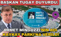 Minguzzi’nin adı İzmir’de ölümsüzleşti