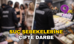 İzmir’de suç şebekelerine çifte darbe