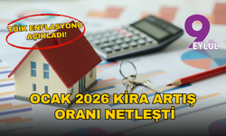 TÜİK enflasyonu açıkladı: Ocak 2026 kira artış oranı netleşti