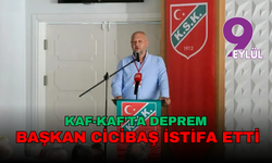 Karşıyaka’da deprem: Başkan Cicibaş istifa etti