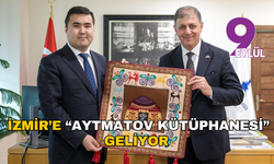 Tugay’dan Kırgızistan heyetine anlamlı jest: İzmir’e “Aytmatov Kütüphanesi” geliyor