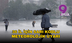 36 il için sarı kodlu meteorolojik uyarı: Fırtına, sağanak ve çığ riski kapıda